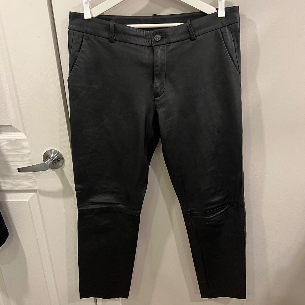 Leather pants
